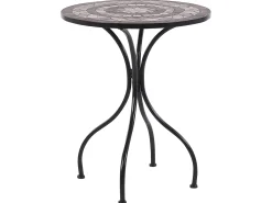 Stolik bistro CARIATI 60 cm 60 cm Czarny