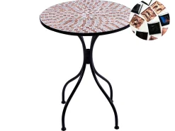 Stolik bistro CARPINO 60 cm 60 cm Czarny