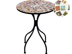 Stolik bistro CASARIO 60 cm 60 cm Czarny