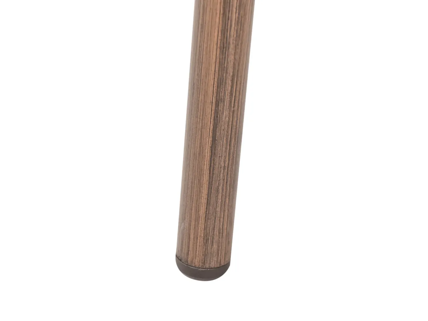 Stolik bistro CASPRI 80 cm 80 cm Szkło Czarny/ biały
