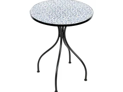 Stolik bistro CHAPECO 60 cm 60 cm Metal Czarny