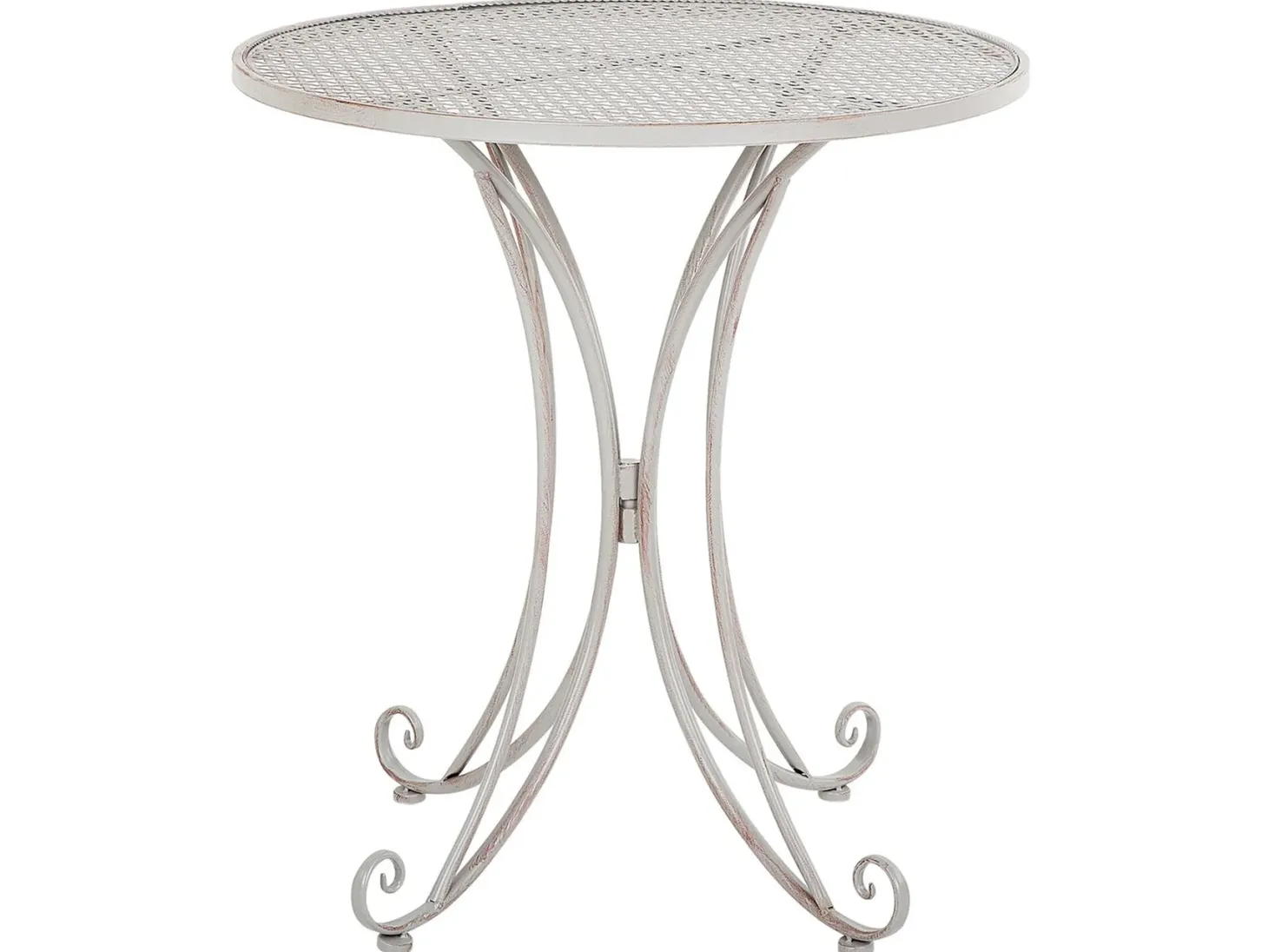 Stolik bistro CILENTO 71 cm 71 cm Metal Szary