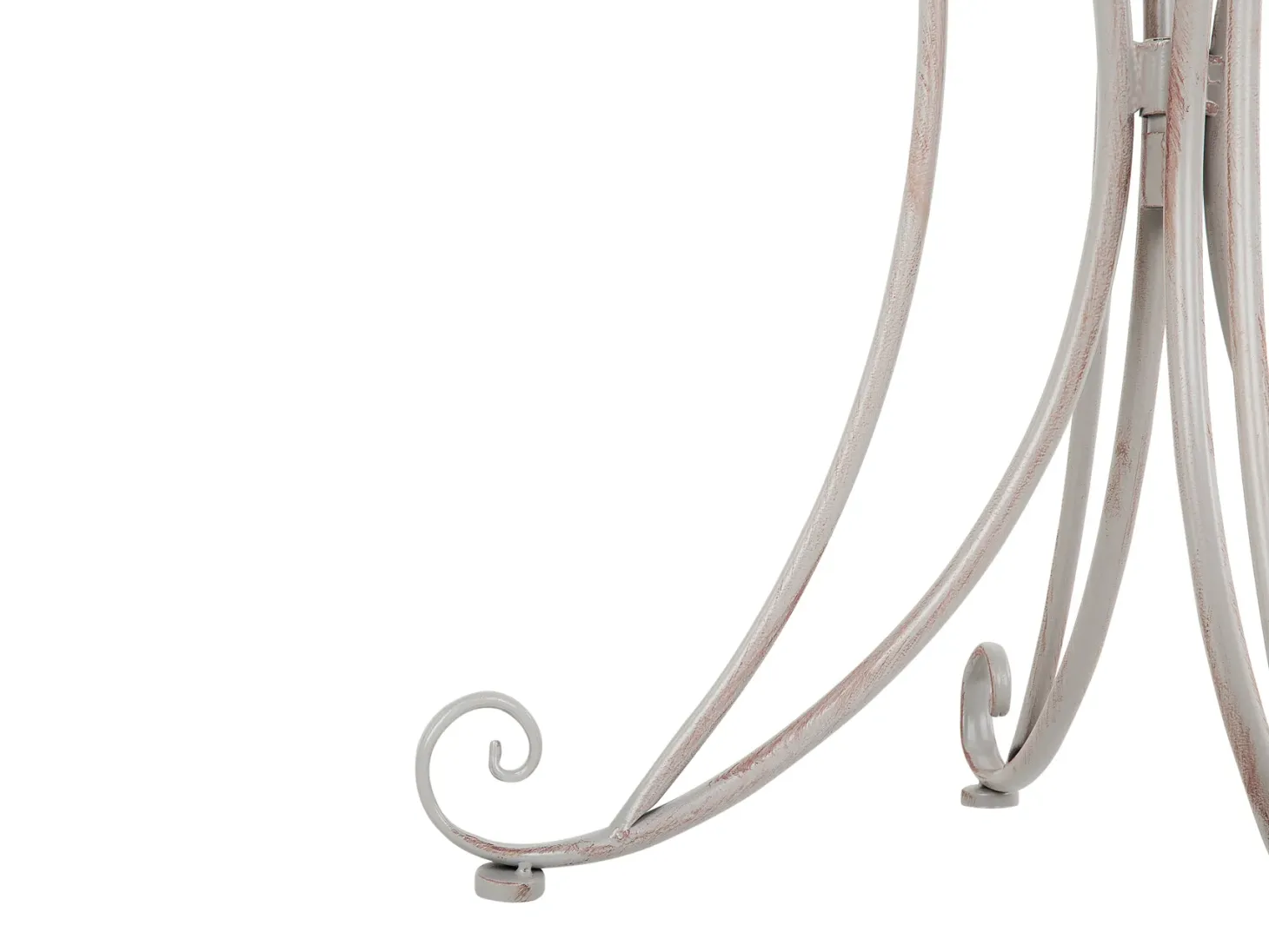 Stolik bistro CILENTO 71 cm 71 cm Metal Szary