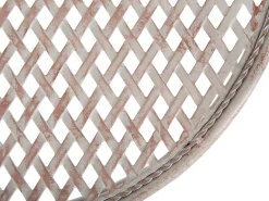 Stolik bistro CILENTO 71 cm 71 cm Metal Szary