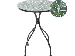 Stolik bistro CIVATE 60 cm 60 cm Metal Czarny