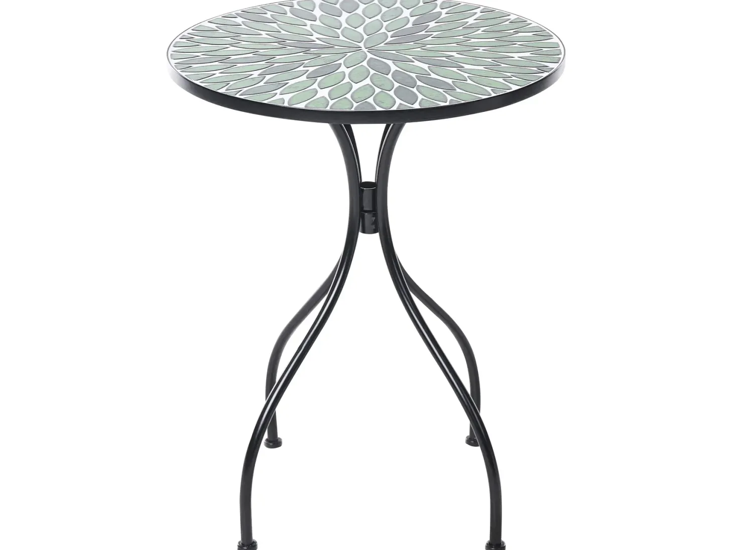 Stolik bistro CIVATE 60 cm 60 cm Metal Czarny