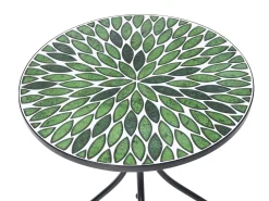 Stolik bistro CIVATE 60 cm 60 cm Metal Czarny