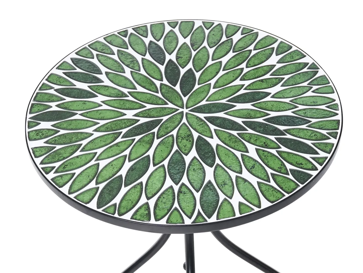 Stolik bistro CIVATE 60 cm 60 cm Metal Czarny