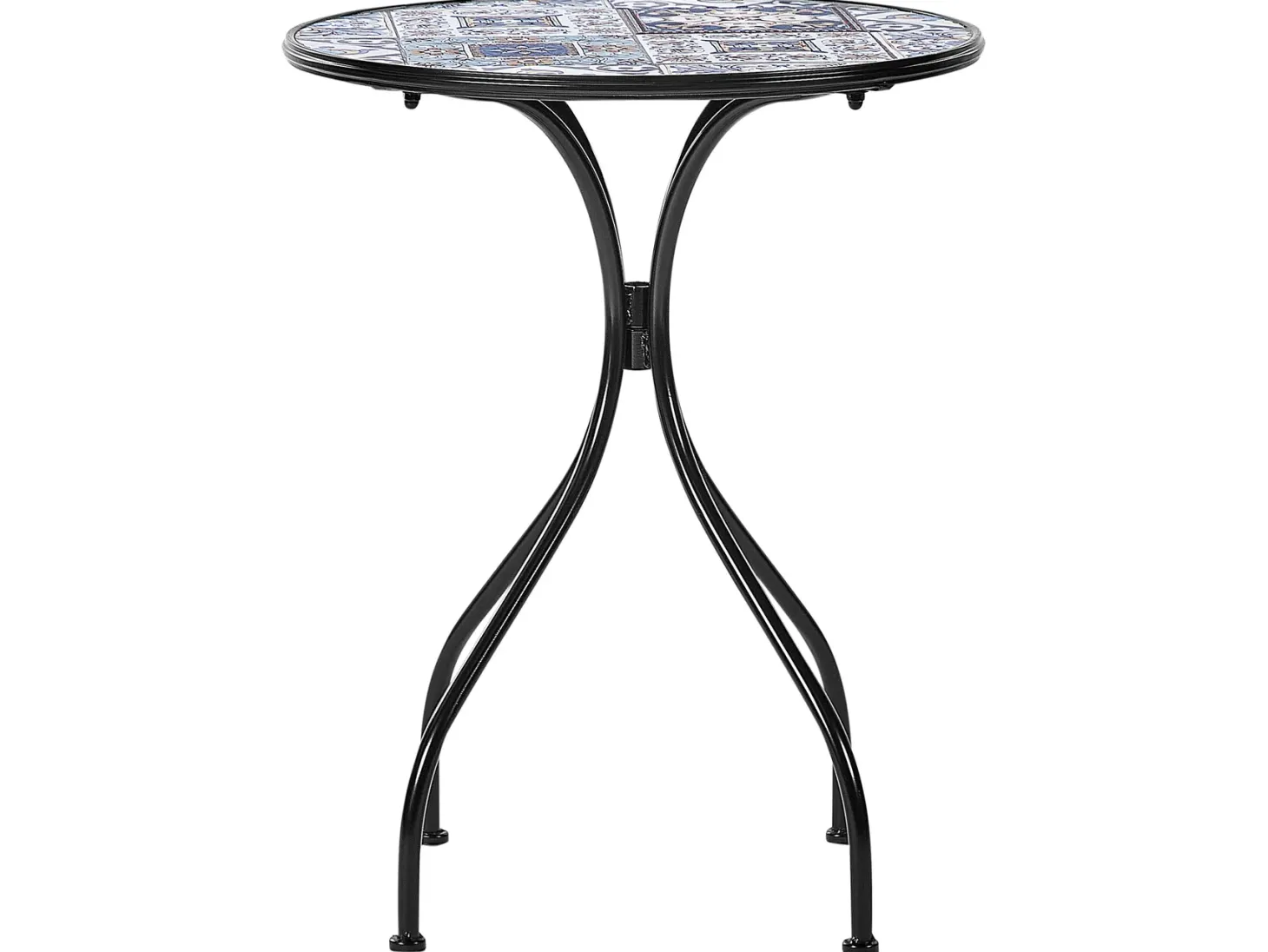 Stolik bistro CIVITA 60 cm 60 cm Metal Czarny