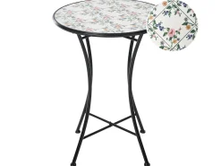 Stolik bistro COLLIO 60 cm 60 cm Metal Czarny