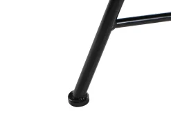 Stolik bistro COMISO 60 cm 60 cm Metal Czarny/ biały