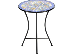 Stolik bistro CORIANO 60 cm 60 cm Metal Czarny