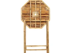 Stolik bistro MOLISE 85 cm 85 cm Bambus Jasnobrązowy