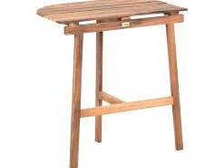 Stolik bistro OSIGO 44 cm 70 cm Drewno akacjowe Brązowy