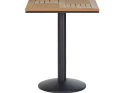 Stolik bistro PALMI 60 cm 60 cm Imitacja drewna Brązowy