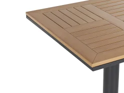Stolik bistro PALMI 60 cm 60 cm Imitacja drewna Brązowy