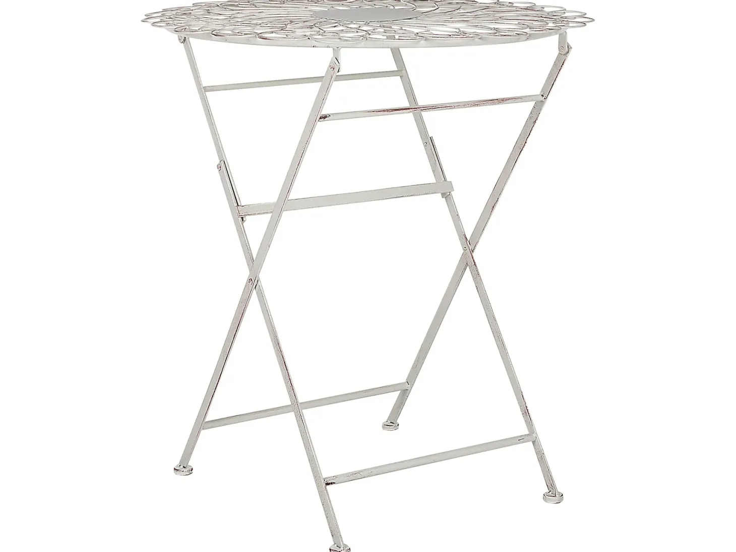 Stolik bistro STIFFE 70 cm 70 cm Metal Biały