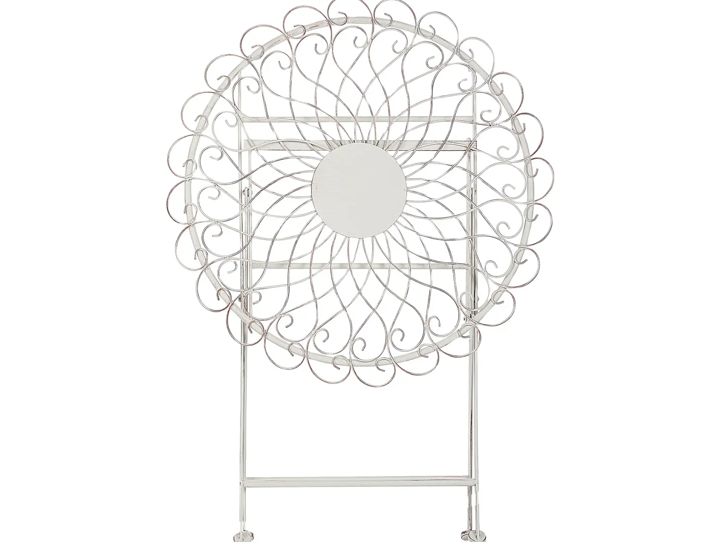 Stolik bistro STIFFE 70 cm 70 cm Metal Biały