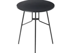 Stolik bistro TALTAL 64 cm 64 cm Metal Czarny