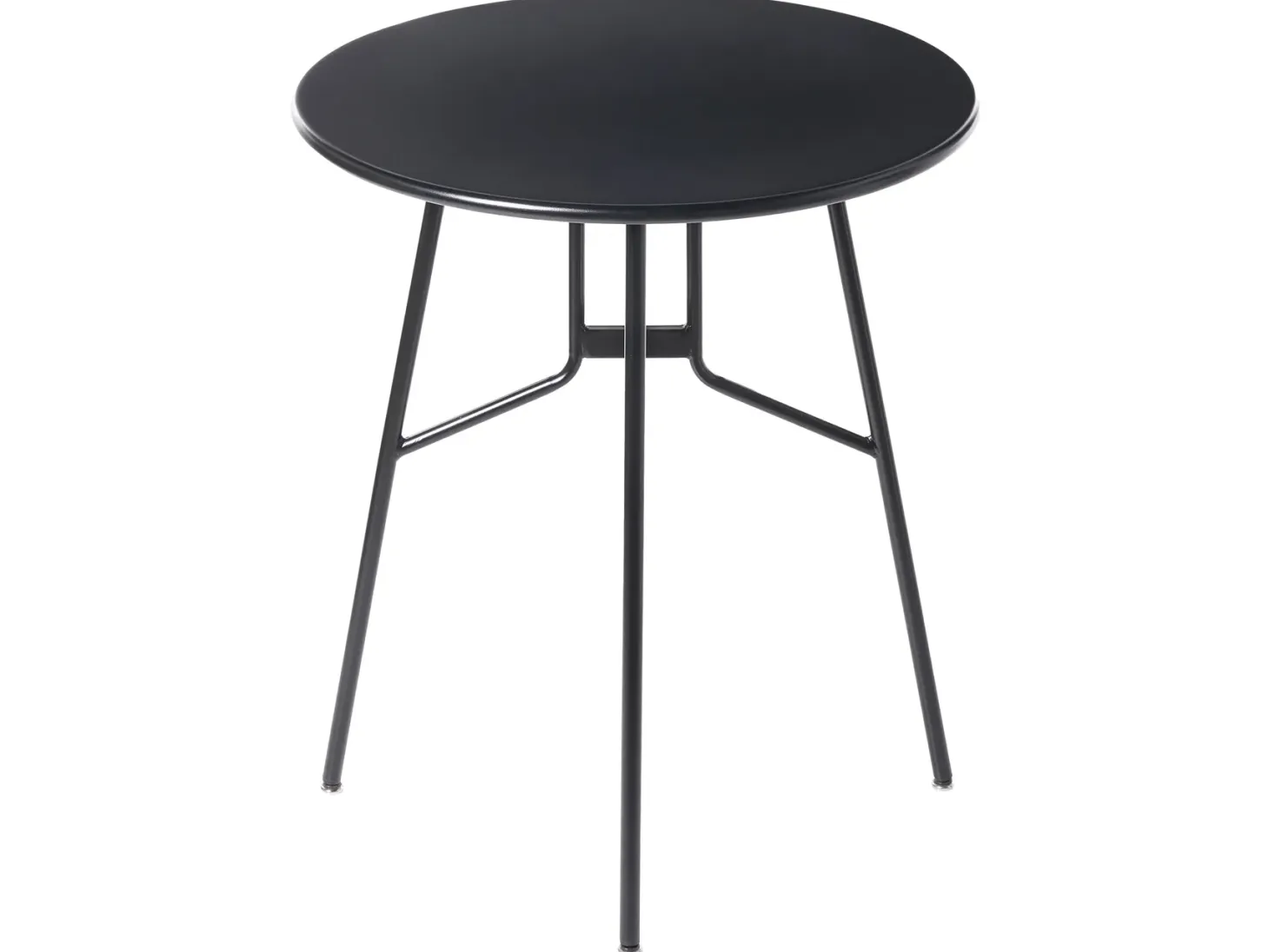 Stolik bistro TALTAL 64 cm 64 cm Metal Czarny