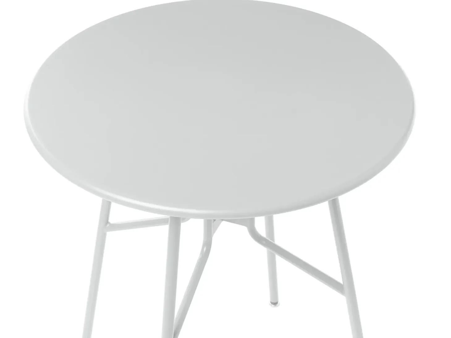 Stolik bistro TALTAL 64 cm 64 cm Metal Szary