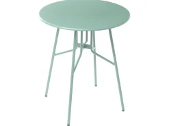 Stolik bistro TALTAL 64 cm 64 cm Metal Jasnozielony