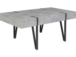 Clearance ADENA Szary efekt betonu Stoliki Kawowe|Wszystkie Stoły