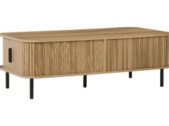 Sale BRADLEY Brązowy ze schowkiem Stoliki Kawowe|Wszystkie Stoły