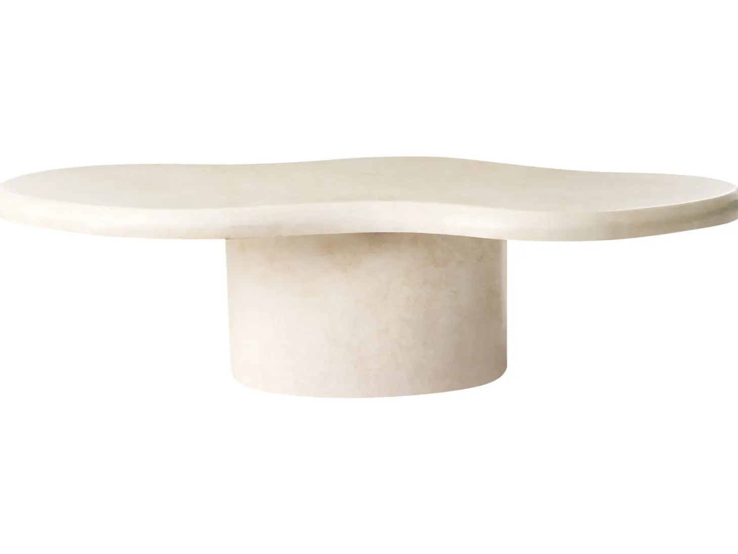 Stolik kawowy CONZA 57 cm 120 cm Beżowy