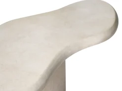 Stolik kawowy CONZA 57 cm 120 cm Beżowy