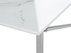 Discount Stolik kawowy EMPORIA Szkło hartowane Marmur/ srebrny Stoliki Kawowe|Wszystkie Stoły