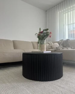 Outlet Stolik kawowy KIRKWOOD Drewno mango ze schowkiem Stoliki Kawowe|Wszystkie Stoły