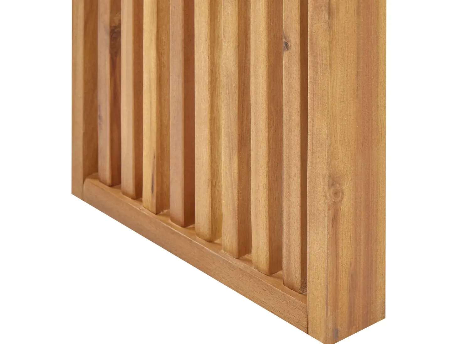 Stolik kawowy ogrodowy BELLANO 150 cm 35 cm Drewno akacjowe Brązowy