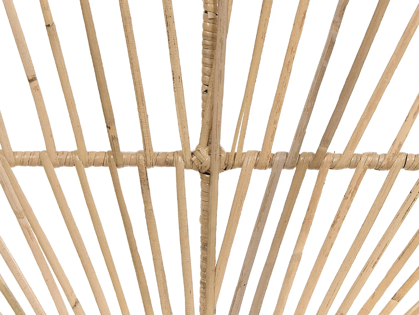 Stolik kawowy ogrodowy CESENATICO 67 cm 67 cm Rattan Naturalny