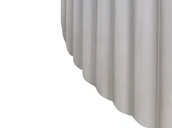 Stolik kawowy POZZA 117 cm 117 cm Szary