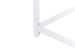 Stolik ogrodowy barowy AVETRANA 150 cm 50 cm Brązowy/ biały
