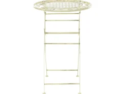 Stolik ogrodowy barowy BIVIO 60 cm 60 cm Metal Jasnozielony