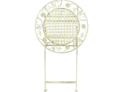 Stolik ogrodowy barowy BIVIO 60 cm 60 cm Metal Jasnozielony