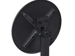 Stolik ogrodowy barowy LEGRENA 60 cm 60 cm Czarny