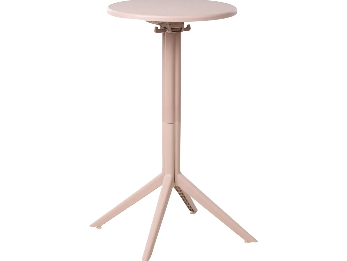 Stolik ogrodowy barowy LEGRENA 60 cm 60 cm Beżowy