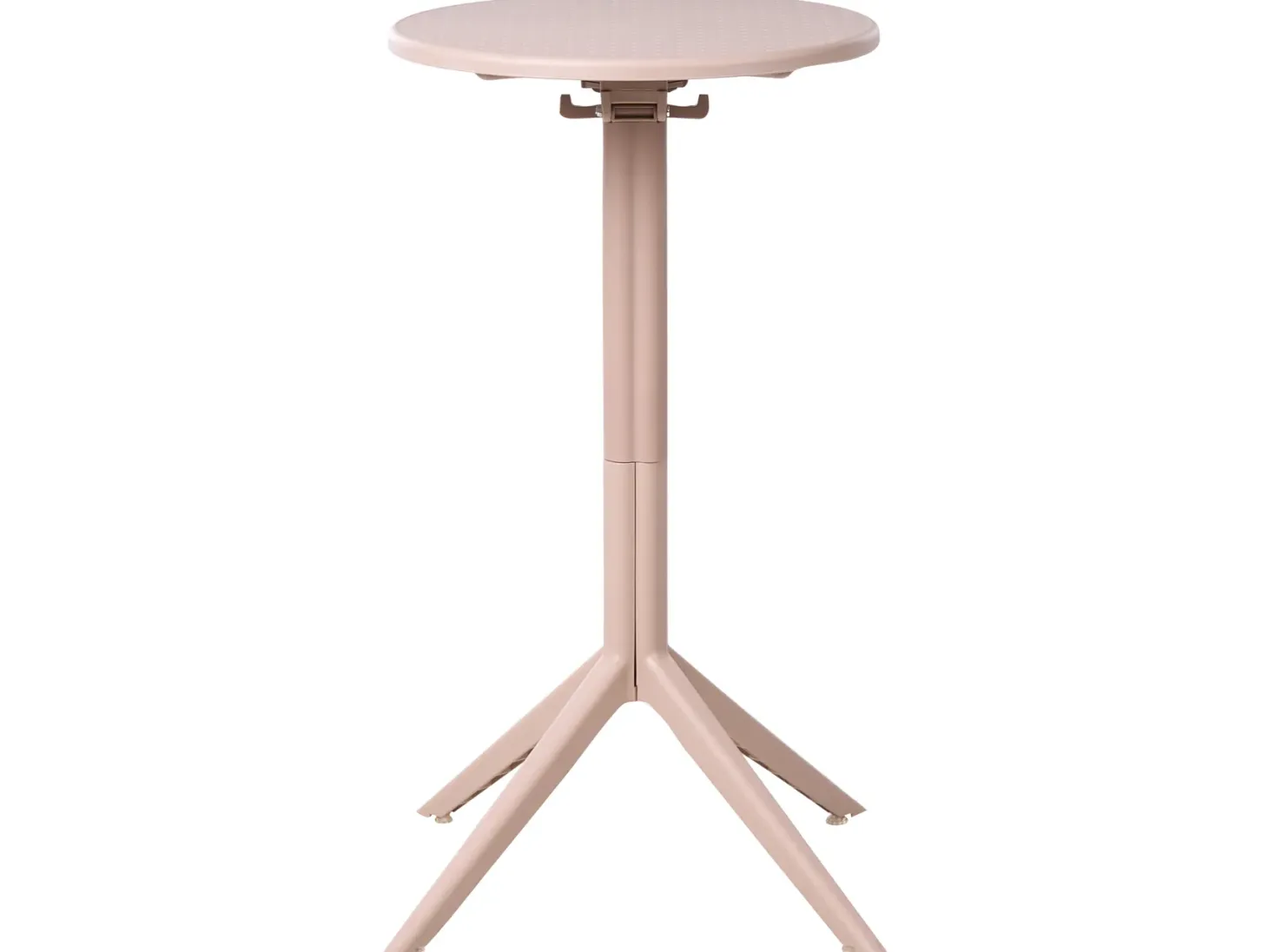 Stolik ogrodowy barowy LEGRENA 60 cm 60 cm Beżowy