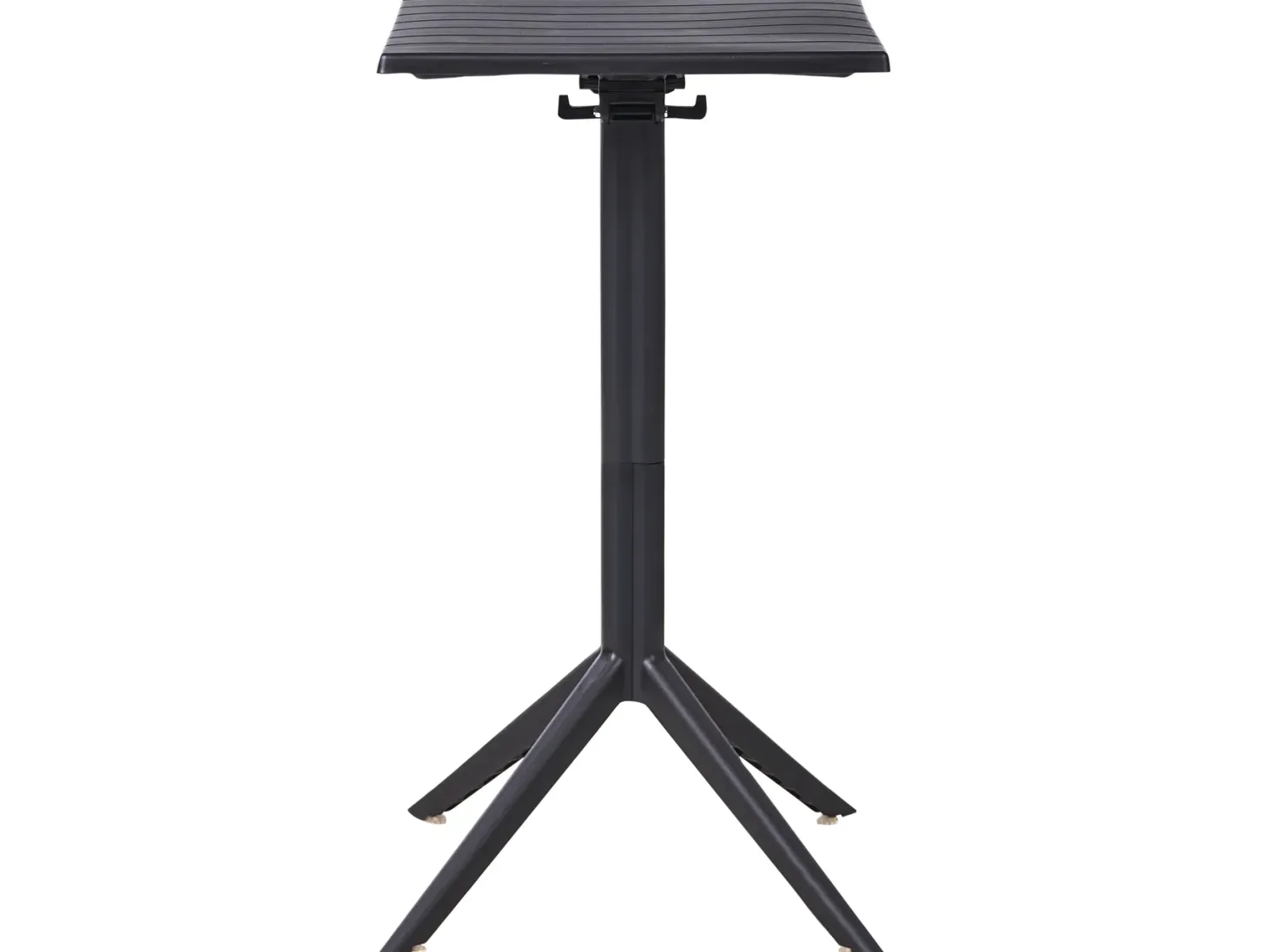 Stolik ogrodowy barowy LEMNOS 60 cm 60 cm Czarny