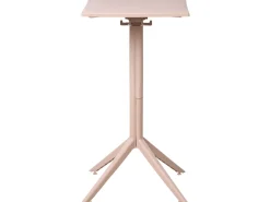 Stolik ogrodowy barowy LEMNOS 60 cm 60 cm Beżowy