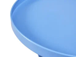 Stolik ogrodowy CAVINIA 40 cm 40 cm Metal Błękitny
