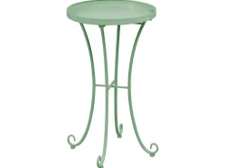 Stolik ogrodowy CAVINIA 40 cm 40 cm Metal Zielony