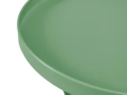 Stolik ogrodowy CAVINIA 40 cm 40 cm Metal Zielony