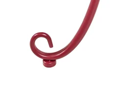 Stolik ogrodowy CAVINIA 40 cm 40 cm Metal Burgundowy
