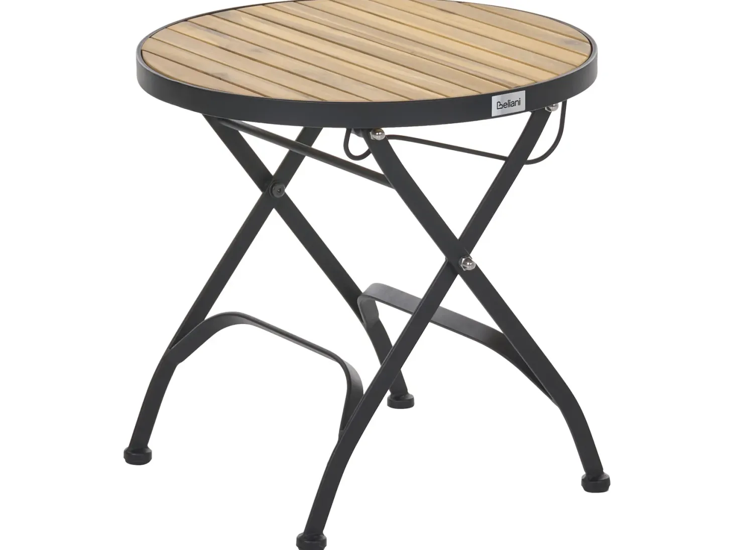 Stolik ogrodowy LASCARI 45 cm 45 cm Drewno akacjowe Jasnobrązowy
