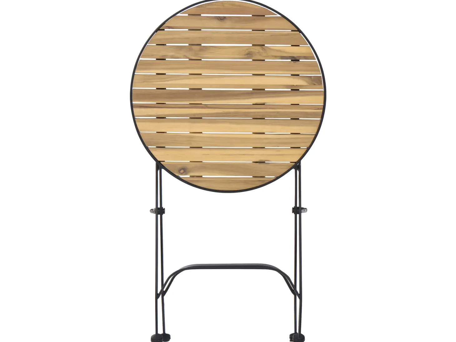 Stolik ogrodowy LASCARI 45 cm 45 cm Drewno akacjowe Jasnobrązowy