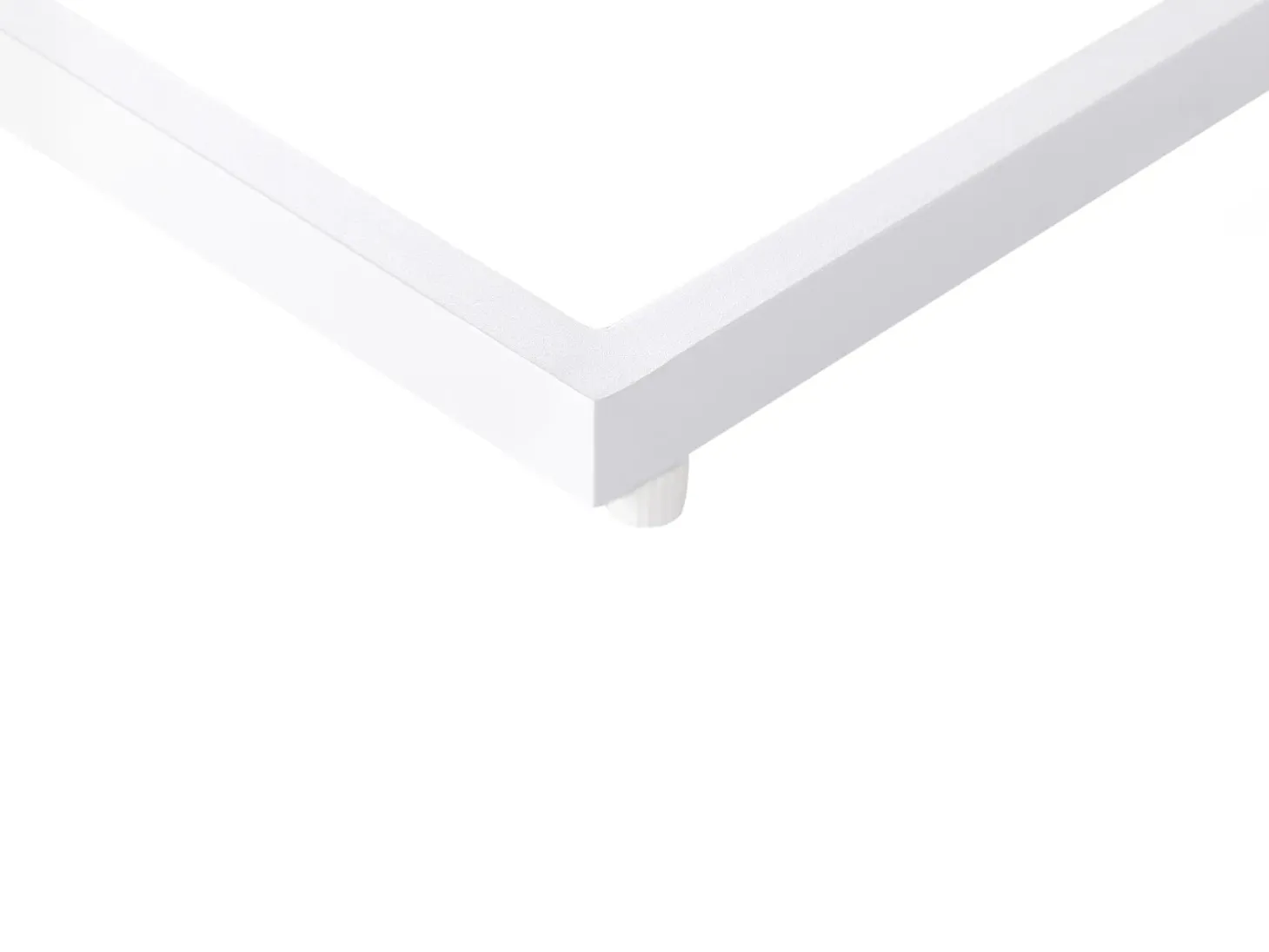 Stolik ogrodowy MESSINA 60 cm 35 cm Biały